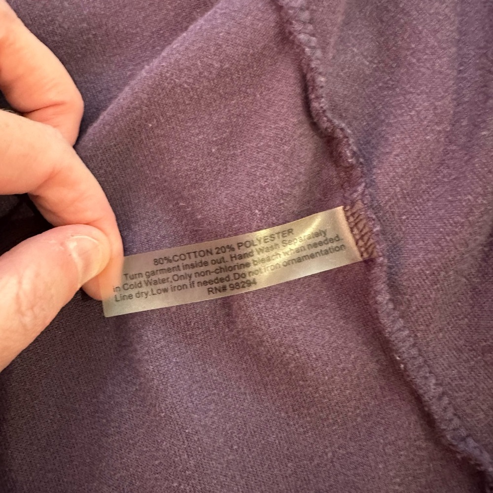 Purple Embellished Women's Jacket - Picture 8 of 8